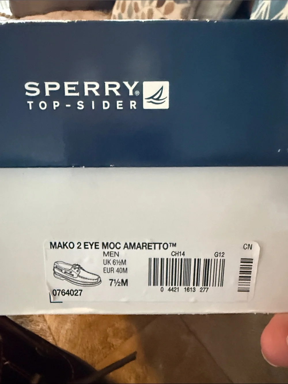 Sperry Mako Men's Dark Brown Leather Boat Shoes - Classic Deck Moc